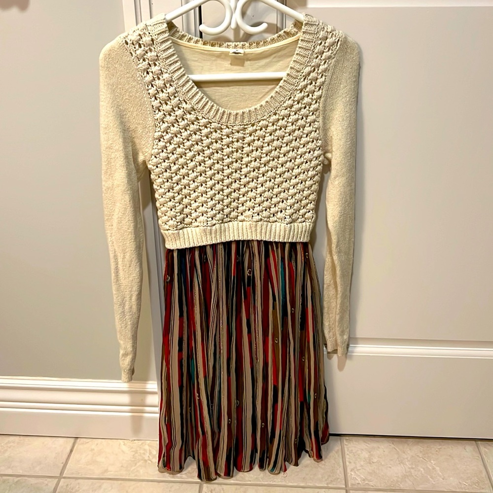 Vintage Anthropologie midi dress in size S like new
